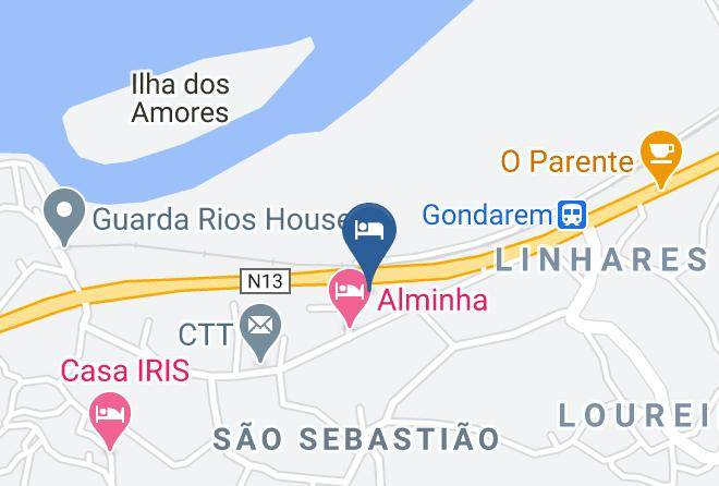 Vila Nova De Cerveira - Hotel Vilas D'artes Maps