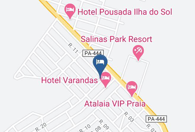 Salinopolis - Hotel Vilas Maps