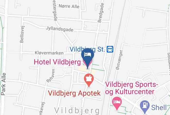Vildbjerg - Hotel Vildbjerg Maps