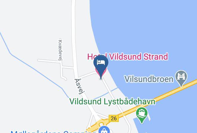 Hotel Vildsund Strand Aps Map