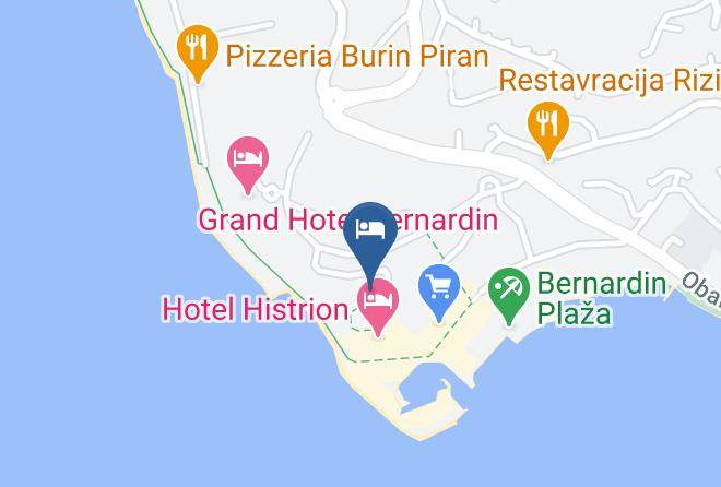 Piran - Hotel Vile Park Maps