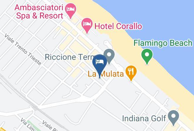 Rimini - Hotel Villa Aida Maps