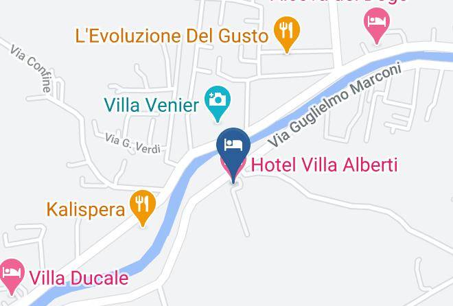 Venice - Hotel Villa Alberti Maps