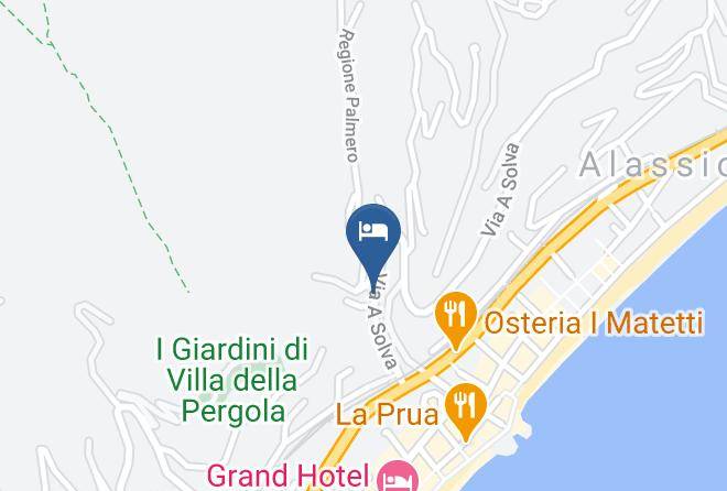 Savona - Hotel Villa Amelia Maps