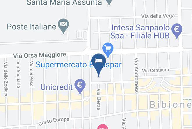 Venice - Hotel Villa Aspe Bibione Maps