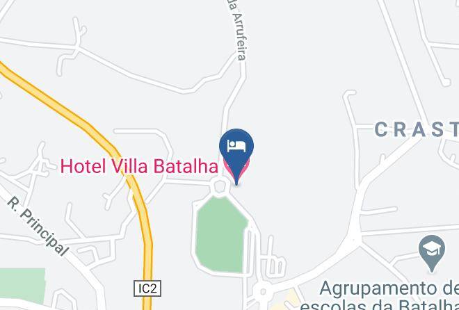 Hotel Villa Batalha Map