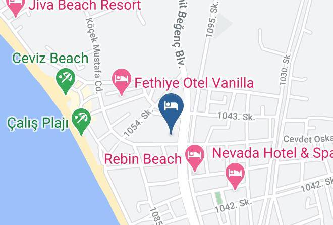 Fethiye - Verde Port Otel Maps
