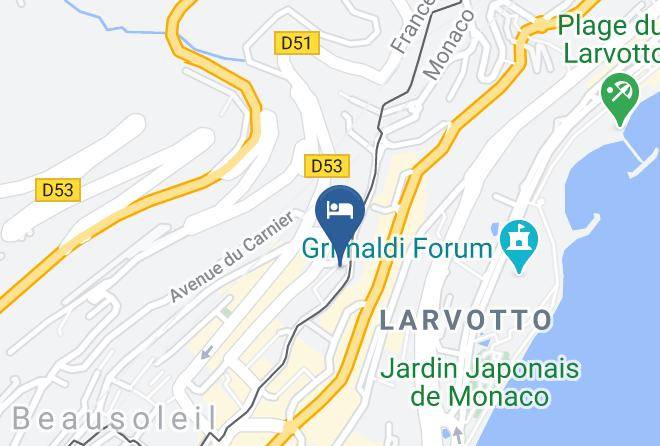 Maritime Alps - Hotel Villa Boeri Maps