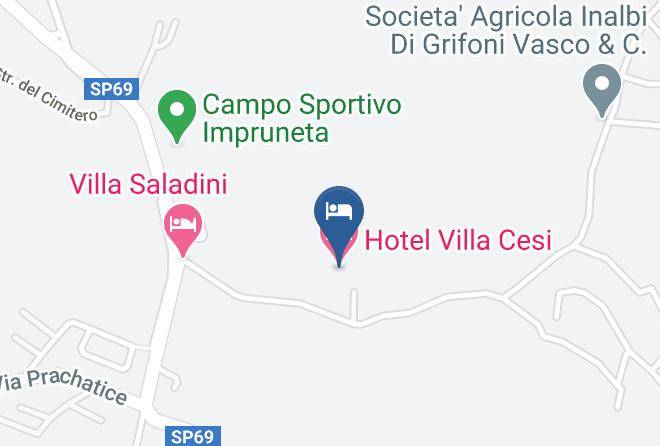 Florence - Hotel Villa Cesi Maps