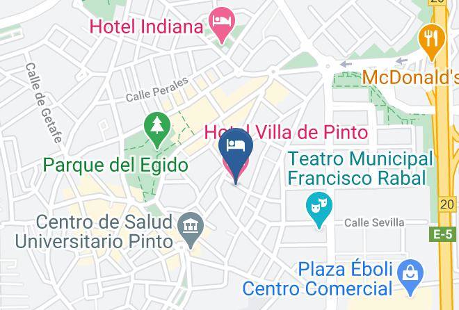 Madrid - Hotel Villa De Pinto Maps