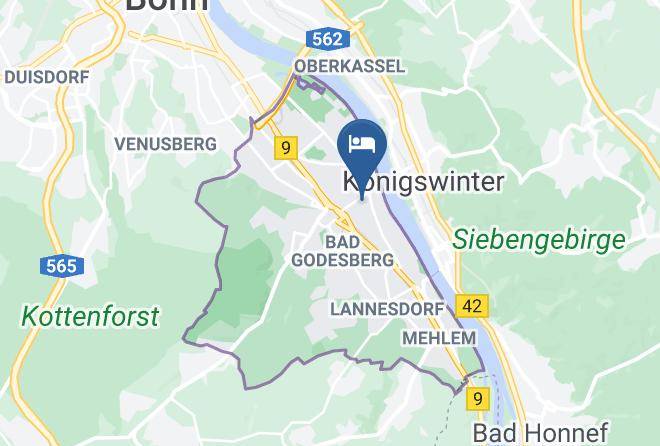 Bonn - Boutiquehotel Dreesen Maps