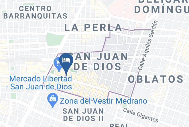 Hotel Villa Imperial Map - Jalisco - Guadalajara