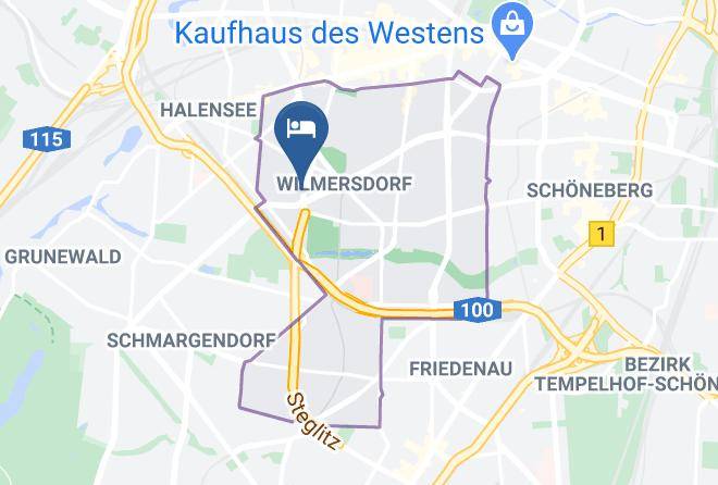Stadt Berlin - Hotel Villa Konstanz Maps