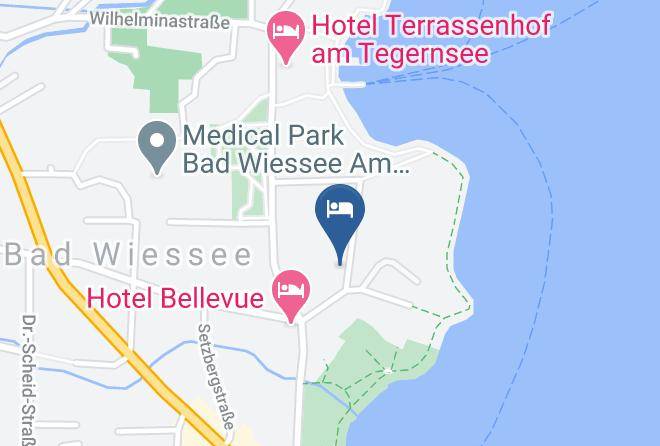 Miesbach - Gastehaus Bergsee Maps