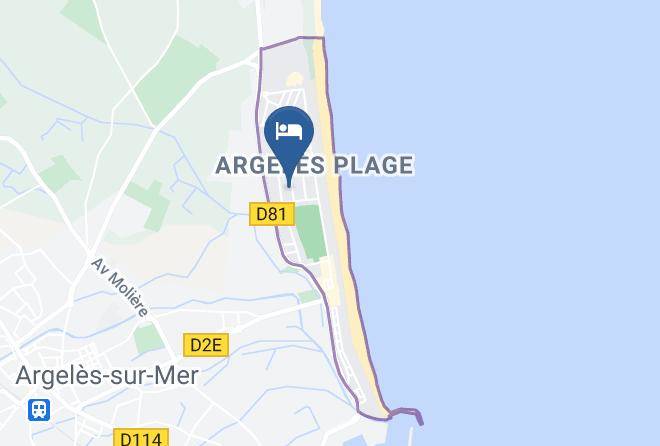 Pyrenees Orientales - Hotel Les Sirenes Maps