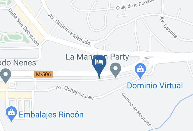 Madrid - Hotel Villa Odon Maps
