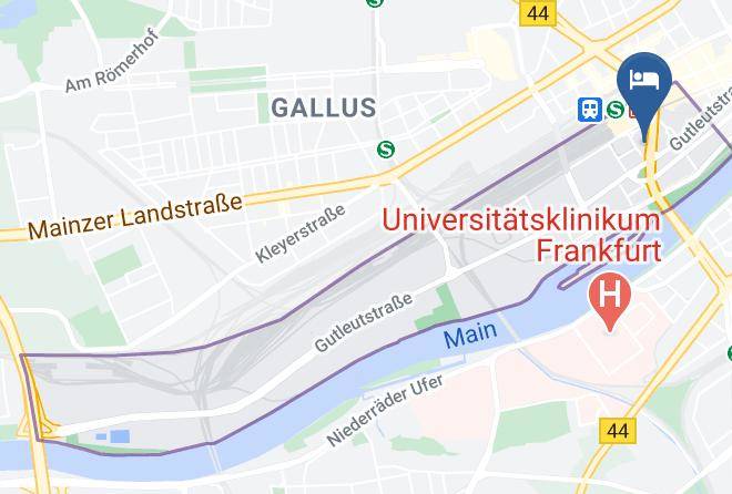 Frankfurt Am Main - Trip Inn Boutique Hotel Maps