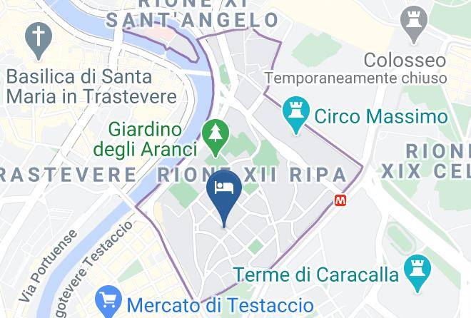 Rome - Hotel Villa San Pio Maps