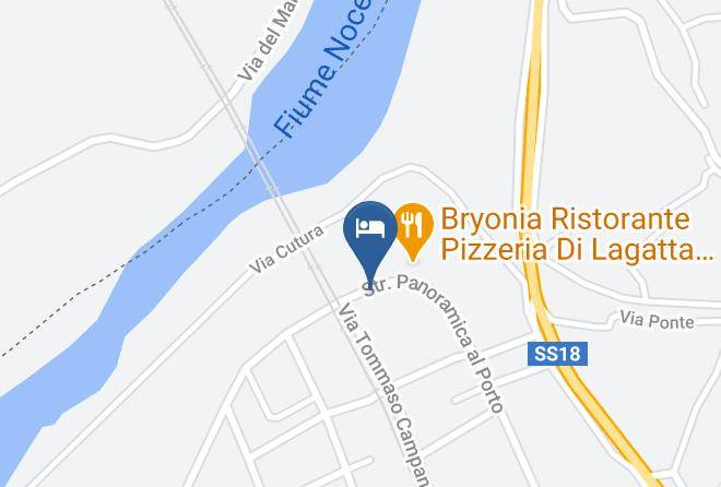 Cosenza - Hotel Senator Mediterraneo Maps