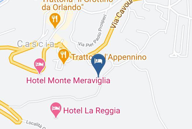 Perugia - Hotel Villa Stella Maps