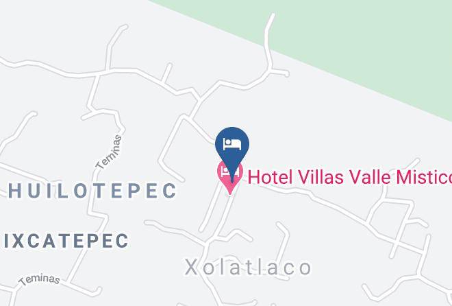 Tepoztlan - Hotel Valle Mistico Maps