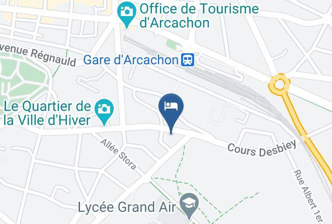 Gironde - Hotel Ville D'hiver Maps
