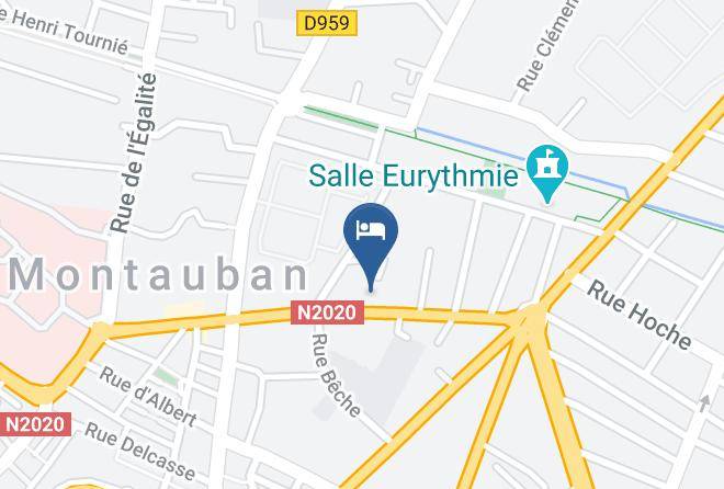 Tarn Et Garonne - Hotel Villenouvelle Montauban Maps