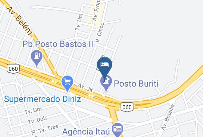 Abadiania - Hotel Villerejo Maps