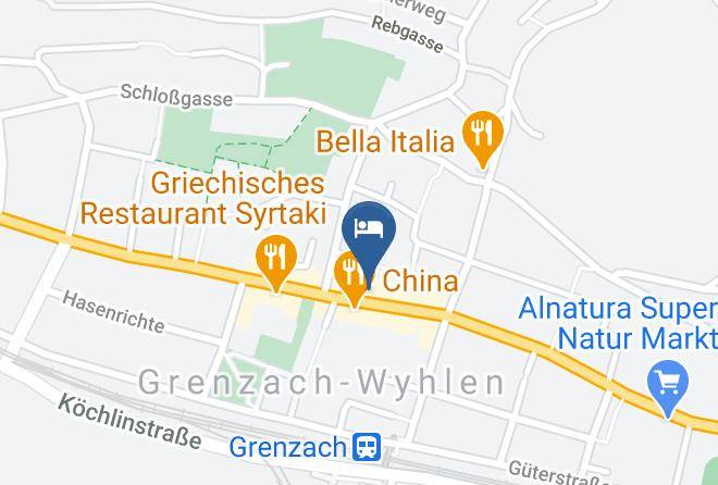 Lorrach - Hotel Villetta Maps