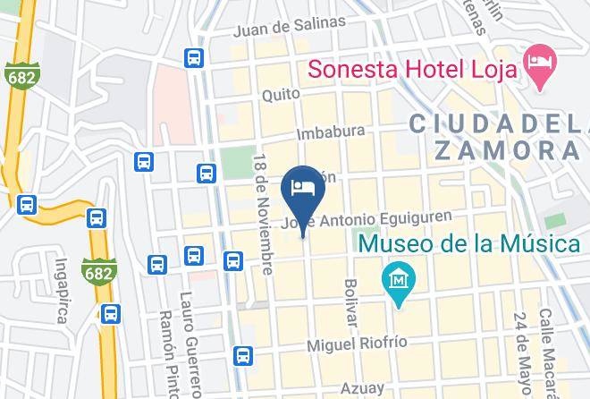 Loja - Hotel Villonaco Maps