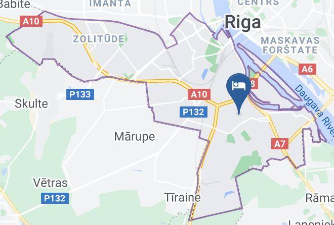 Riga - Hotel Vilmaja Maps