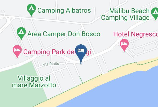 Hotel Vina Del Mar Pineta Map
