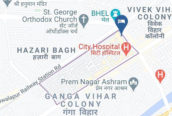 Hardwar - Hotel Vinayak Haridwar Maps