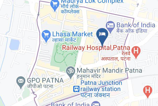 Patna - Hotel Vinayak International Maps