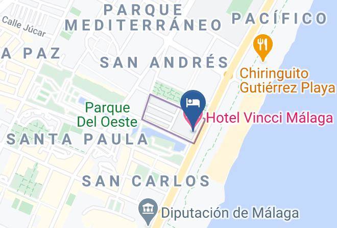 Malaga - Hotel Vincci Malaga Maps