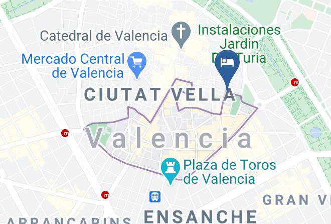 Valencia - Hotel Vincci Palace Maps