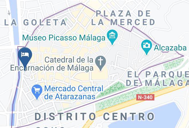 Hotel Vincci Seleccion Posada Del Patio Map