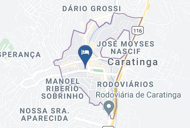 Caratinga - Hotel Vind's Plaza Maps