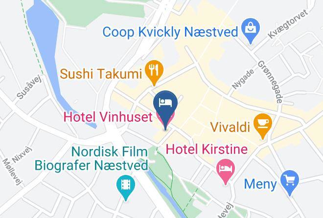 Naestved - Hotel Vinhuset Maps