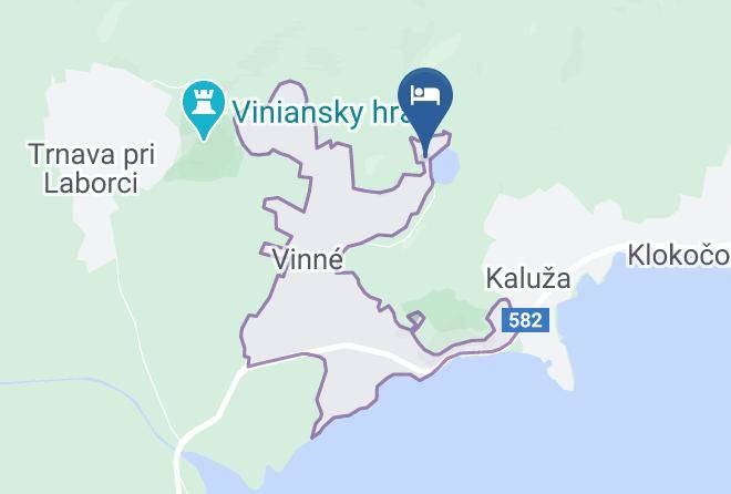 Michalovce - Hotel Vinnay Maps