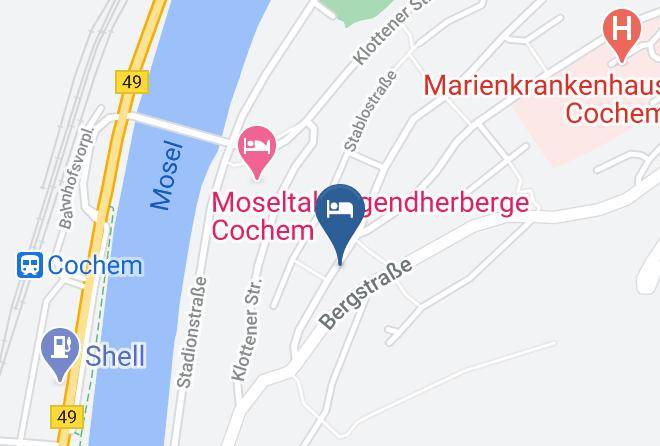 Gastehaus Hotel Vintage Map