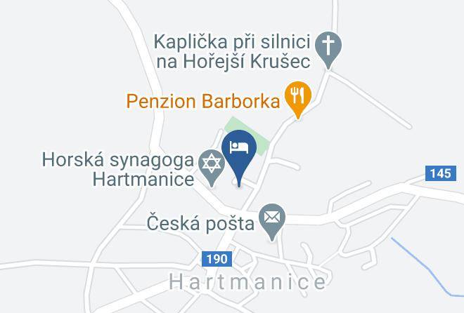 Klatovy - Hotel Vintir Hartmanice Maps