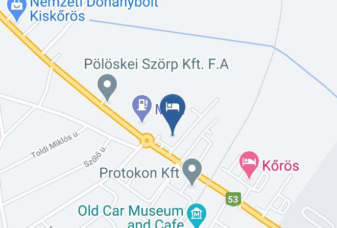Kiskoros - Hotel Vinum Kft Maps
