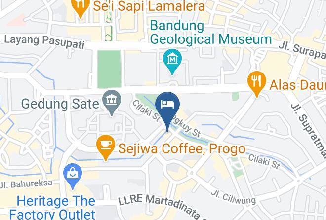 Bandung - Hotel Vio Cimanuk Dhm Associates Maps