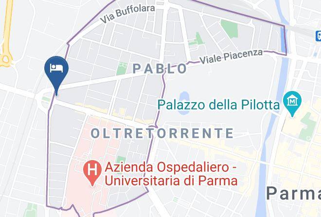 Parma - Hotel Violetta Maps