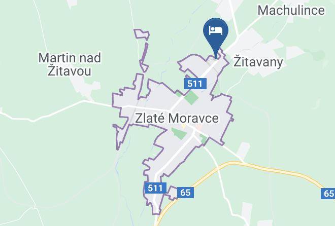 Hotel Vion Zlate Moravce Map