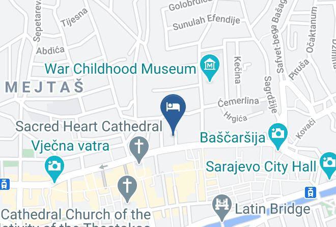 Sarajevo - Hotel Vip Maps