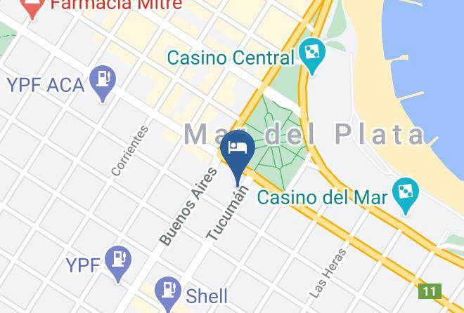 General Pueyrredon Partido - Hotel Vip's Maps