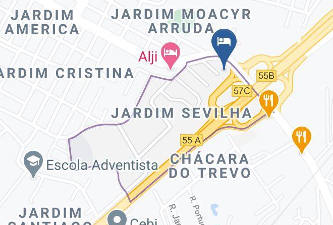 Indaiatuba - Hotel Viracopos De Indaiatuba Maps