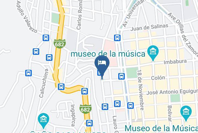 Loja - Hotel Virgen Del Cisne Loja Maps